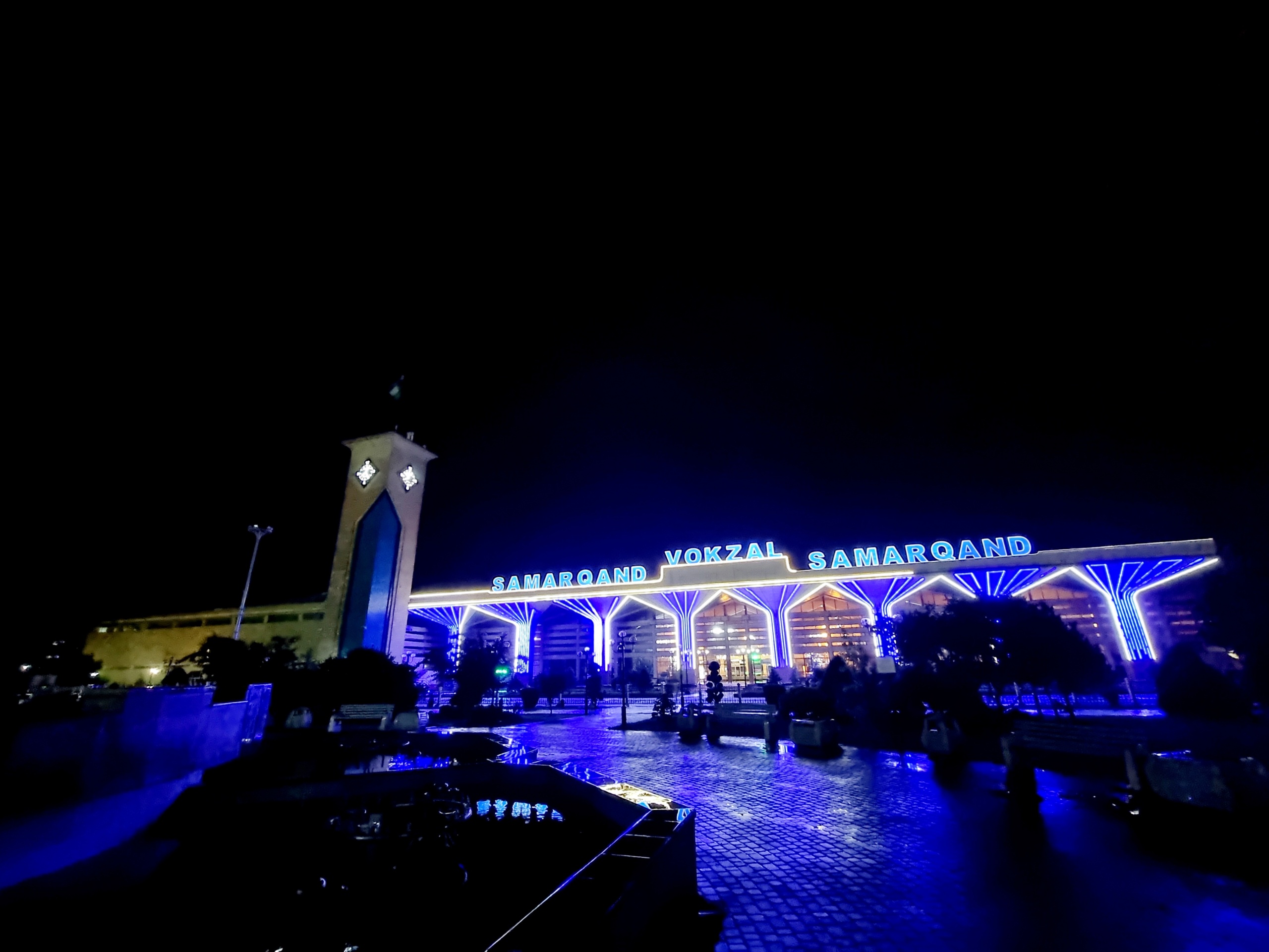 Самарканд, железнодорожный вокзал